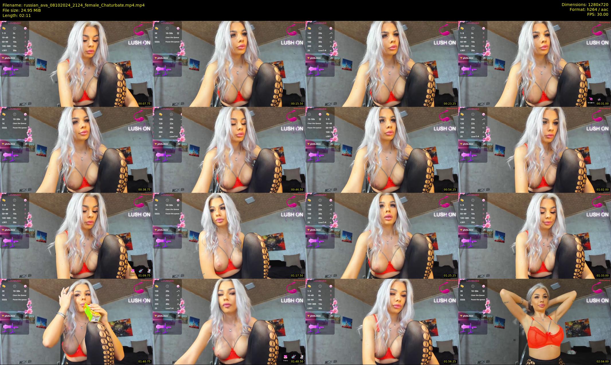 russian_ava — 3 minute Chaturbate female cam show recording, 720p, Oct 8, 2024