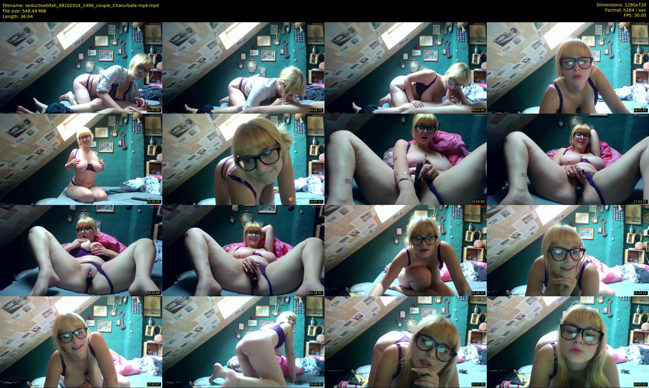 seductivebitxh — 37 minute Chaturbate couple cam show recording, 720p, Oct 8, 2024