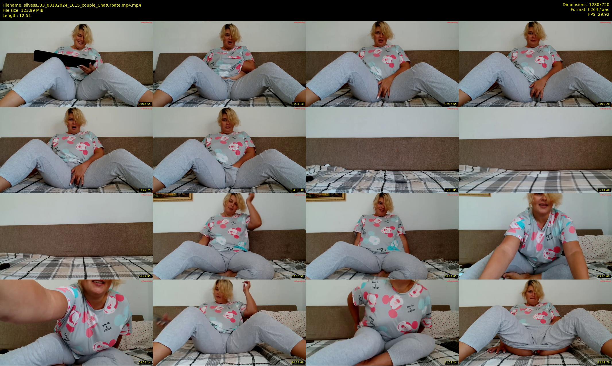 silvess333 — 13 minute Chaturbate female cam show recording, 720p, Oct 8, 2024