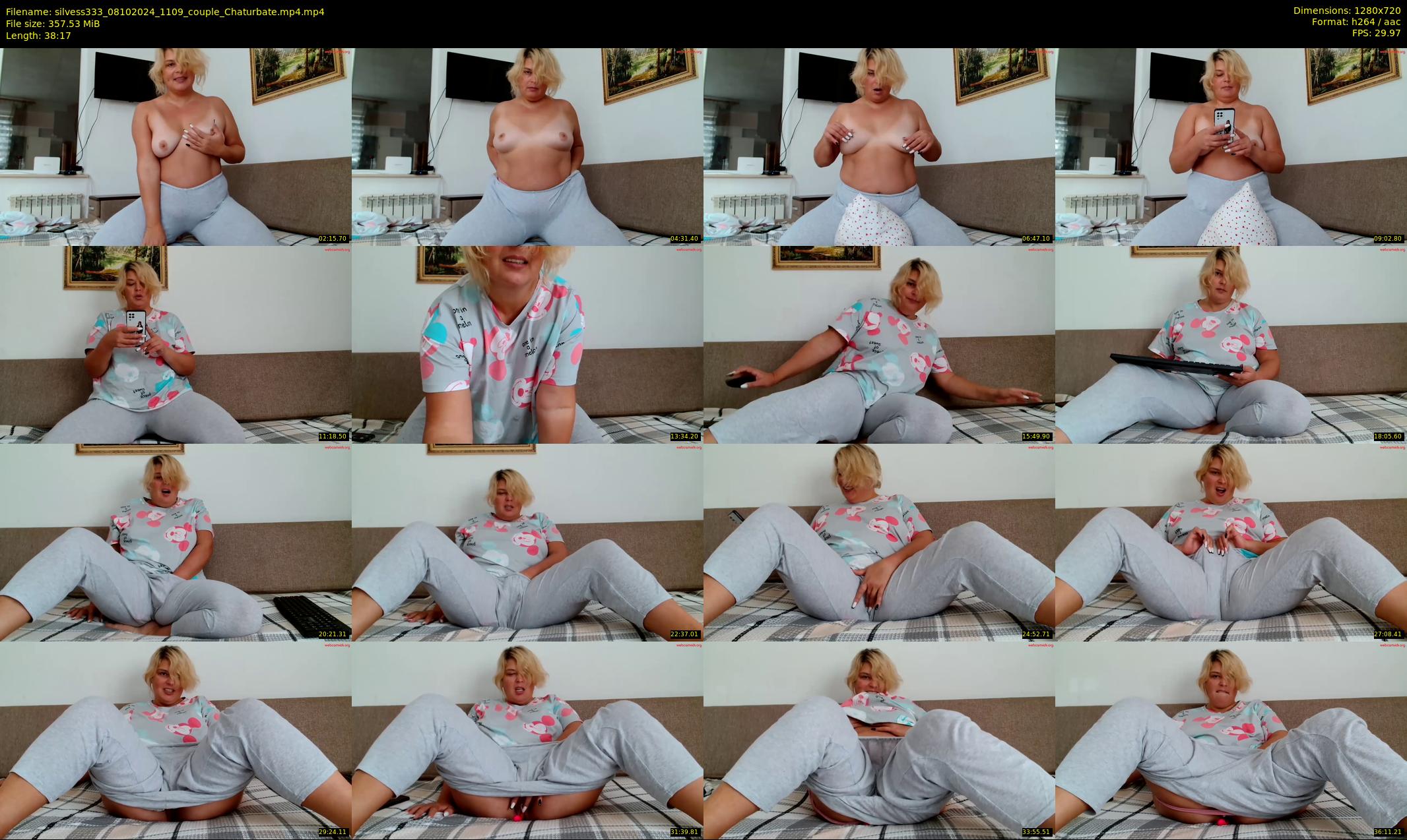 silvess333 — 39 minute Chaturbate female cam show recording, 720p, Oct 8, 2024