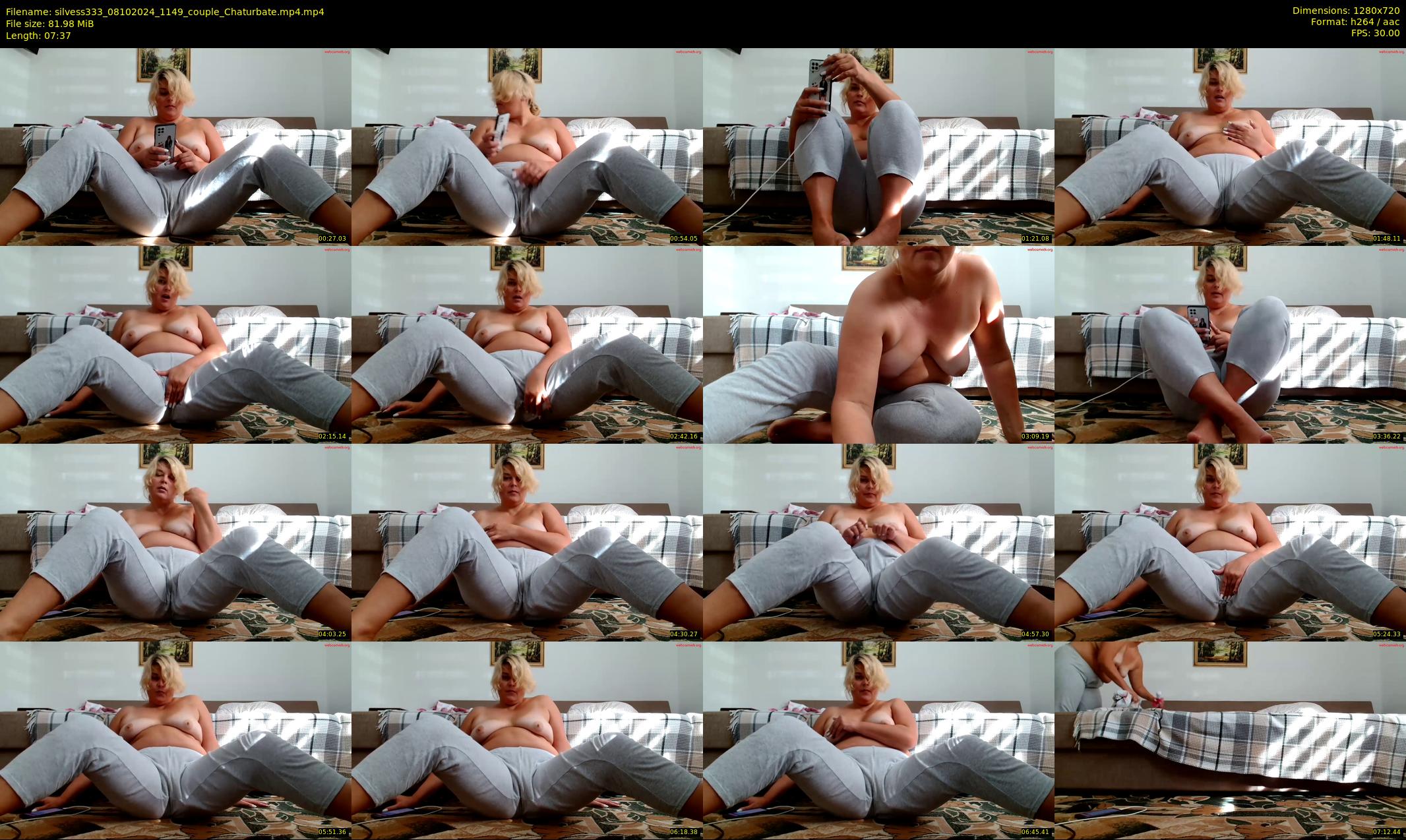 silvess333 — 8 minute Chaturbate female cam show recording, 720p, Oct 8, 2024