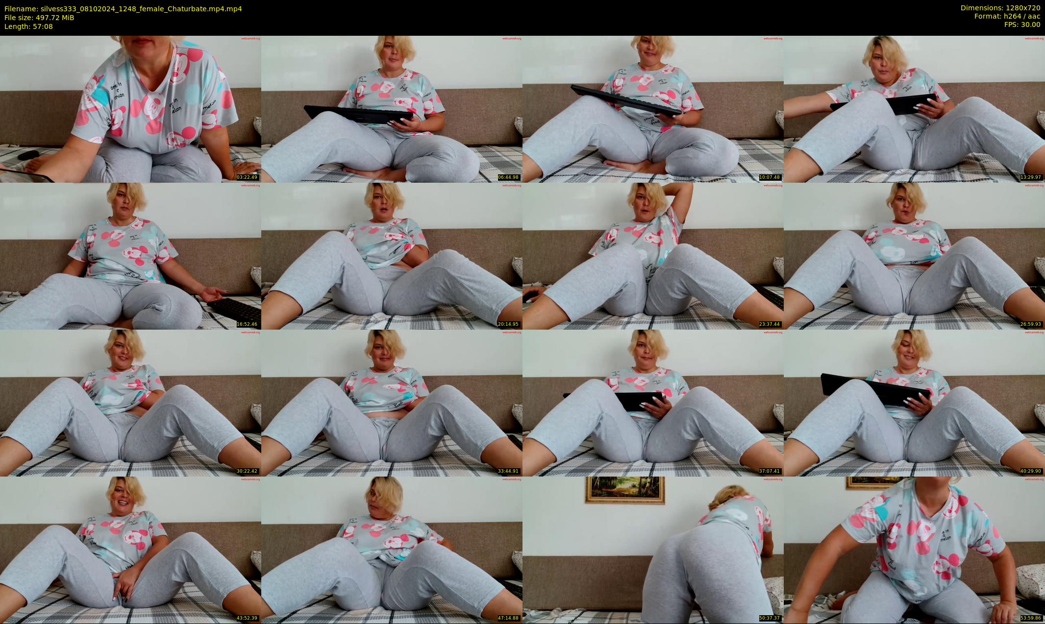 silvess333 — 58 minute Chaturbate female cam show recording, 720p, Oct 8, 2024
