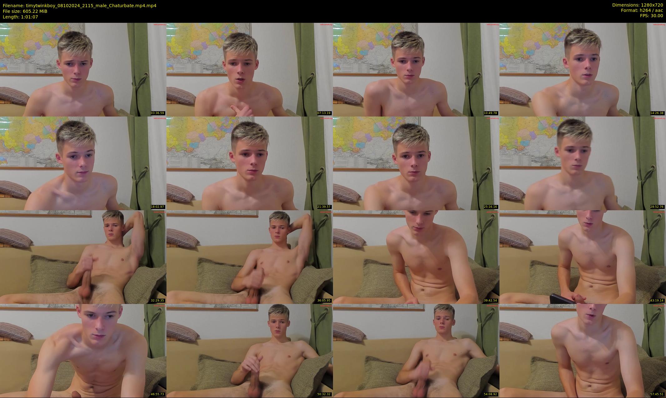 timytwinkboy — 62 minute Chaturbate male cam show recording, 720p, Oct 8, 2024