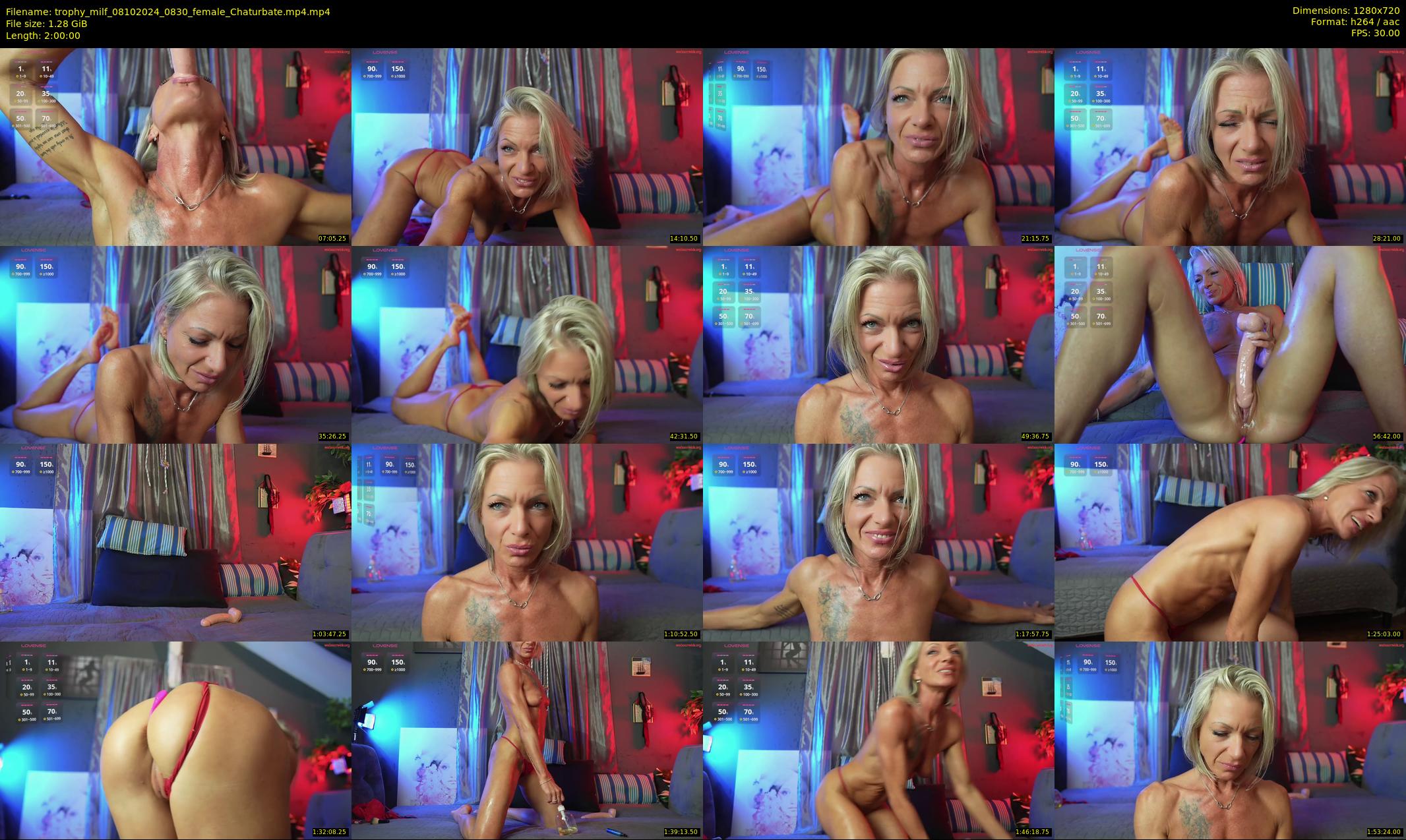trophy_milf — 120 minute Chaturbate female cam show recording, 720p, Oct 8, 2024