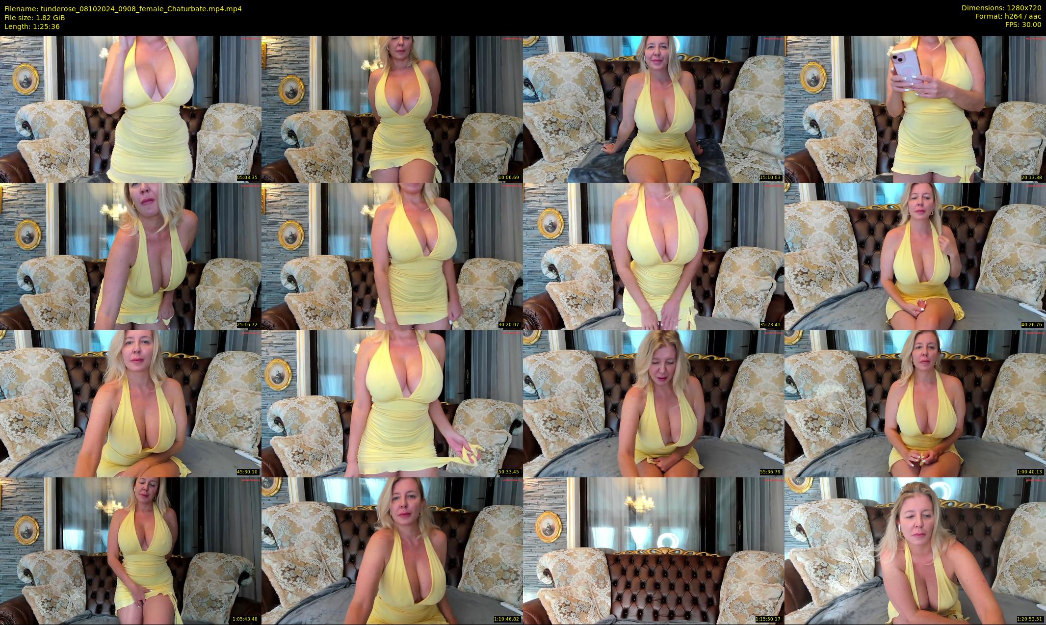 tunderose — 86 minute Chaturbate female cam show recording, 720p, Oct 8, 2024