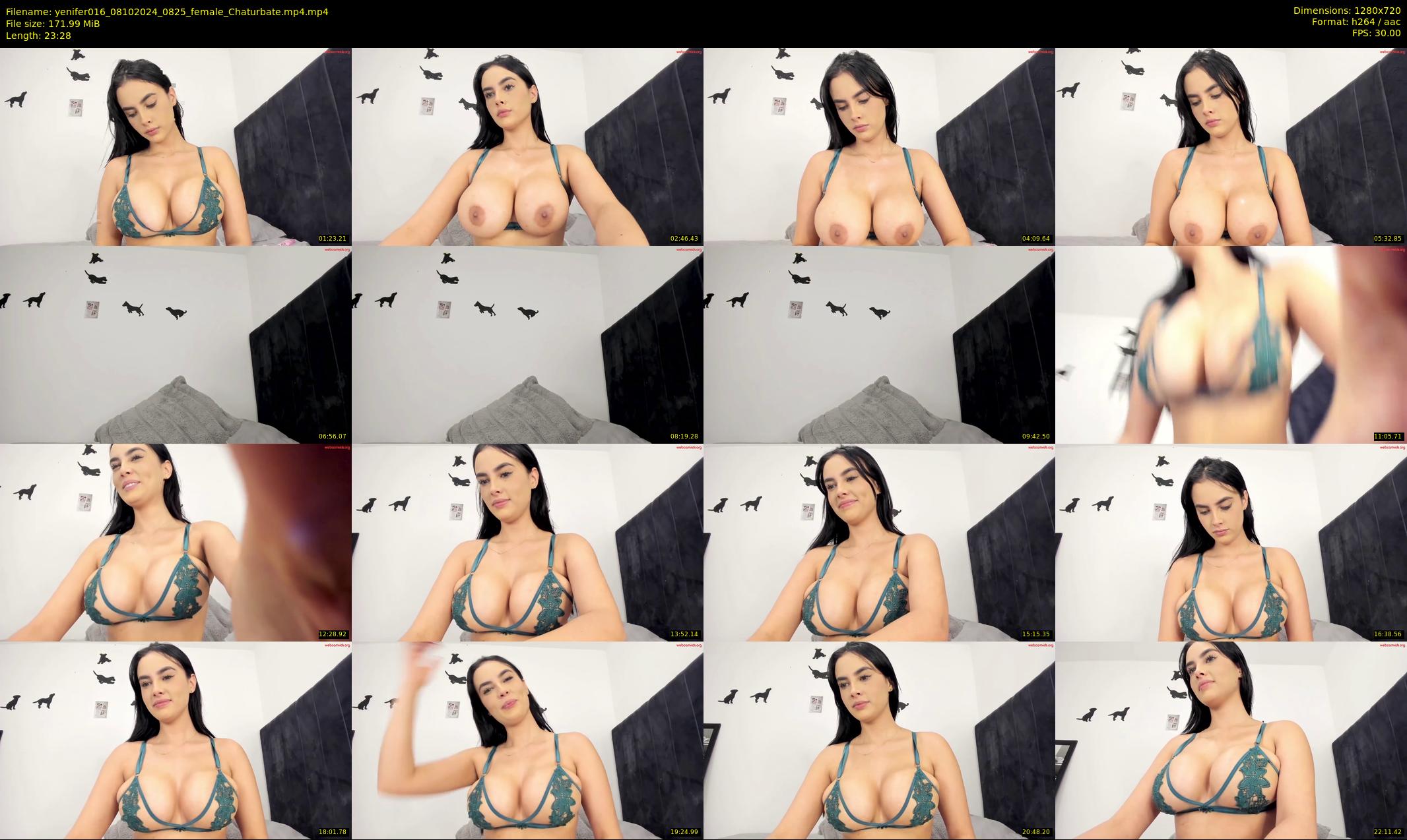 yenifer016 — 24 minute Chaturbate female cam show recording, 720p, Oct 8, 2024