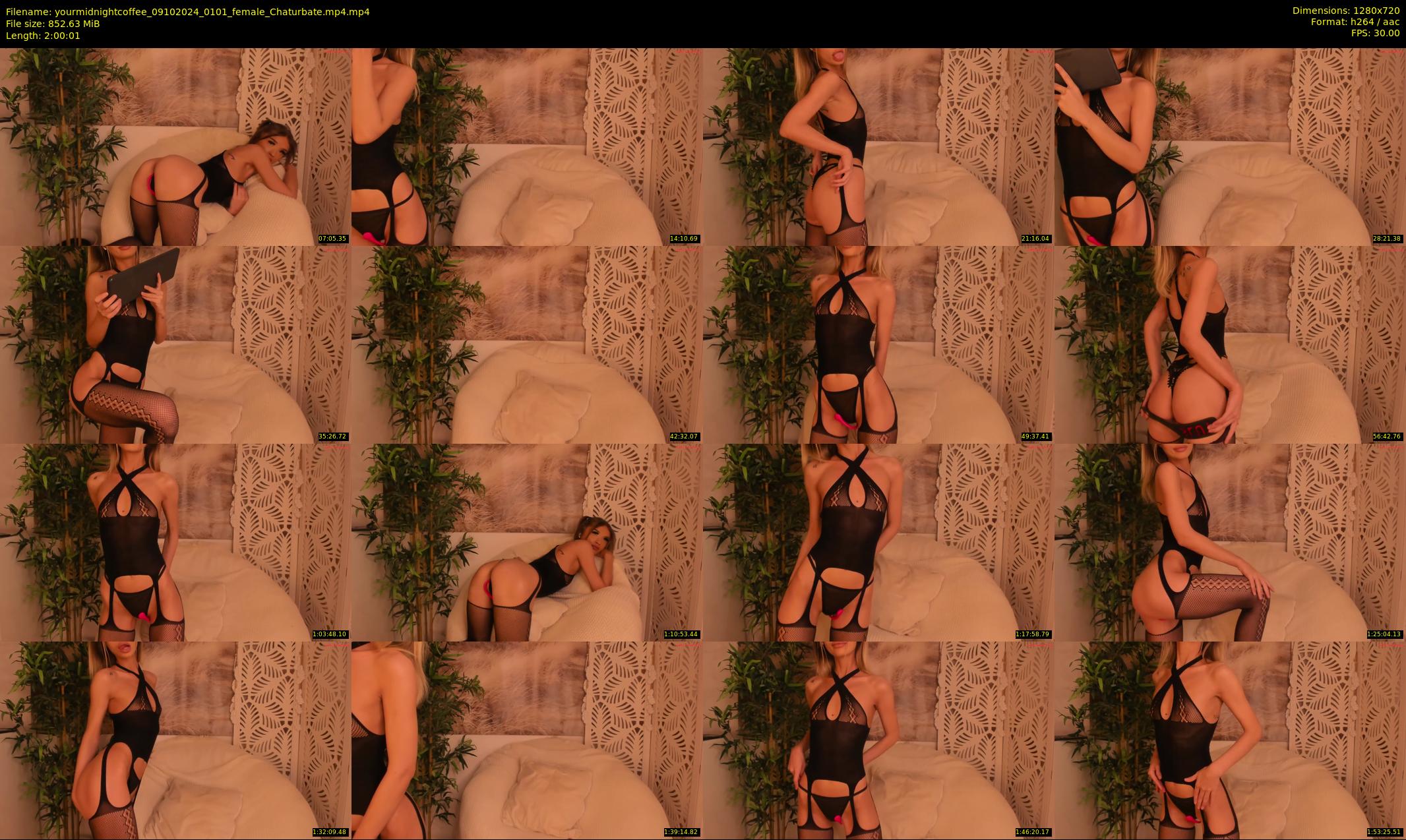 yourmidnightcoffee — 121 minute Chaturbate female cam show recording, 720p, Oct 9, 2024