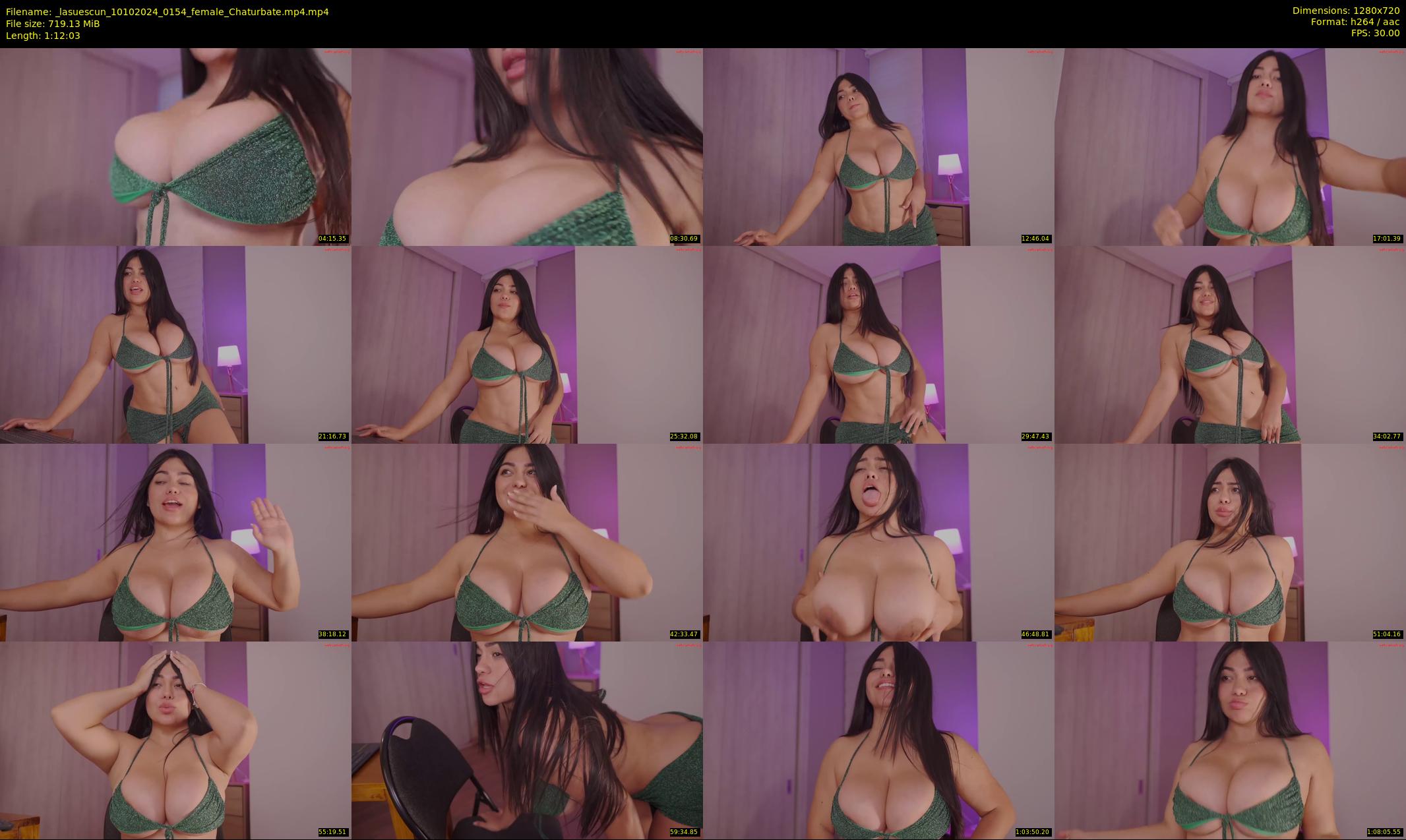 _lasuescun — 73 minute Chaturbate female cam show recording, 720p, Oct 10, 2024
