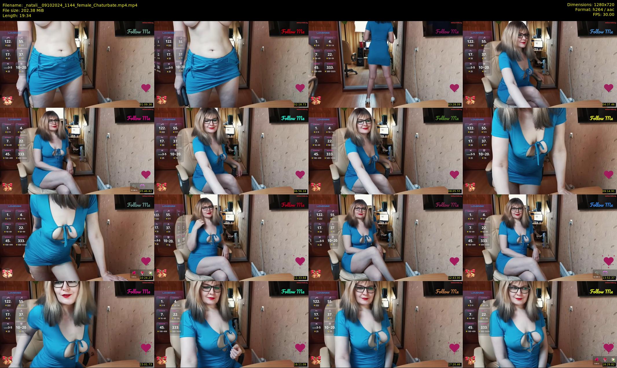 _natali_ — 20 minute Chaturbate female cam show recording, 720p, Oct 9, 2024