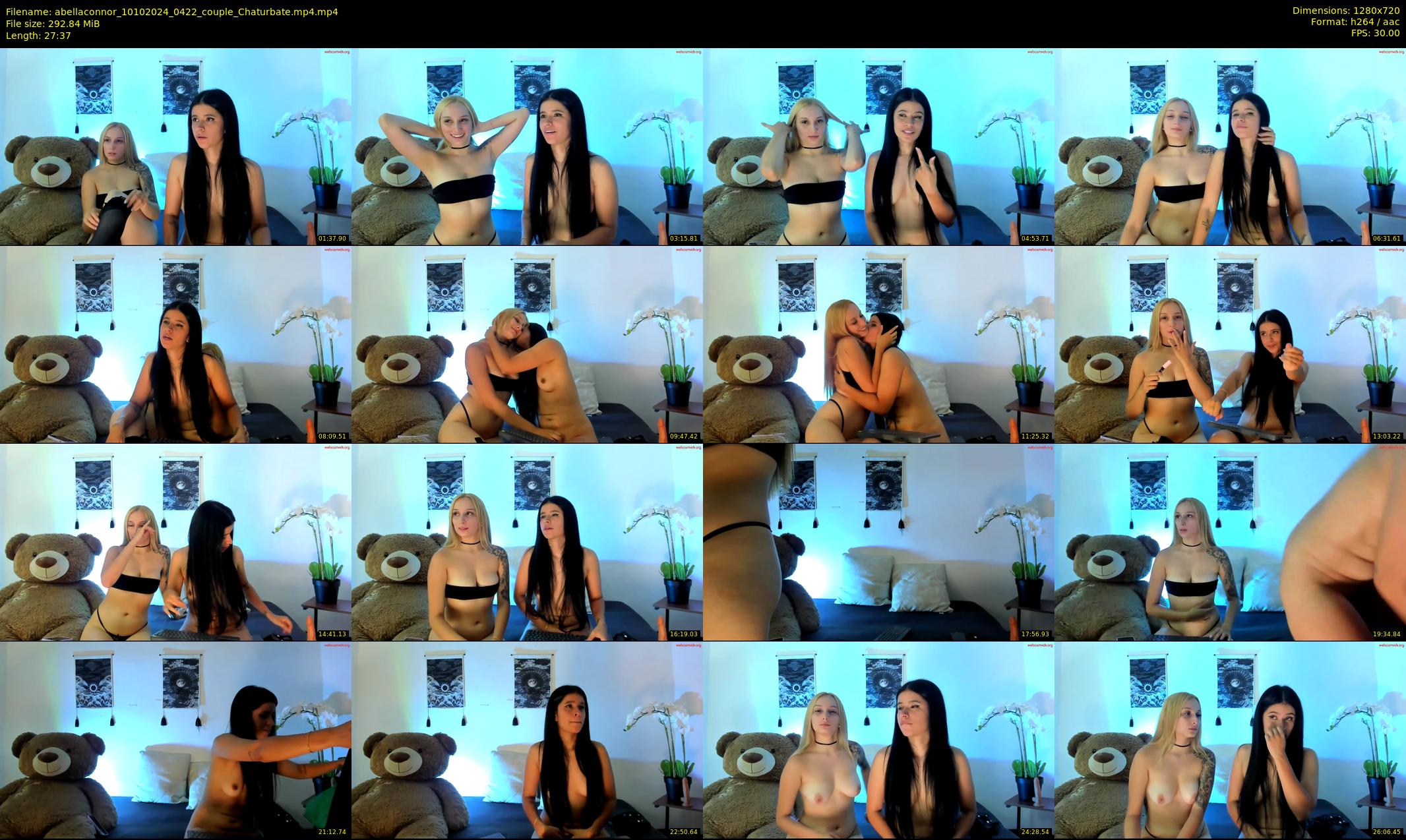 abellaconnor — 28 minute Chaturbate couple cam show recording, 720p, Oct 10, 2024