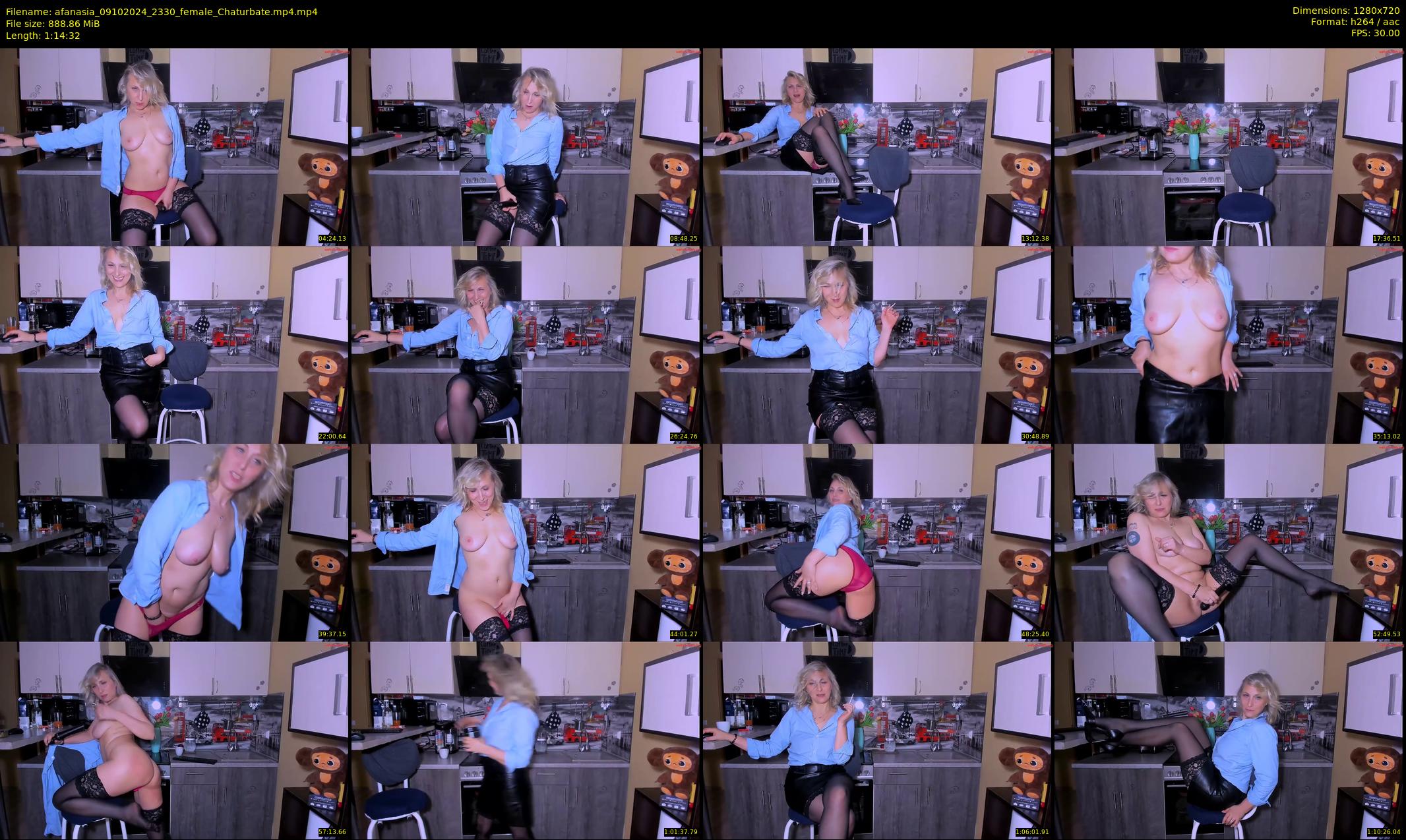 afanasia — 75 minute Chaturbate female cam show recording, 720p, Oct 9, 2024