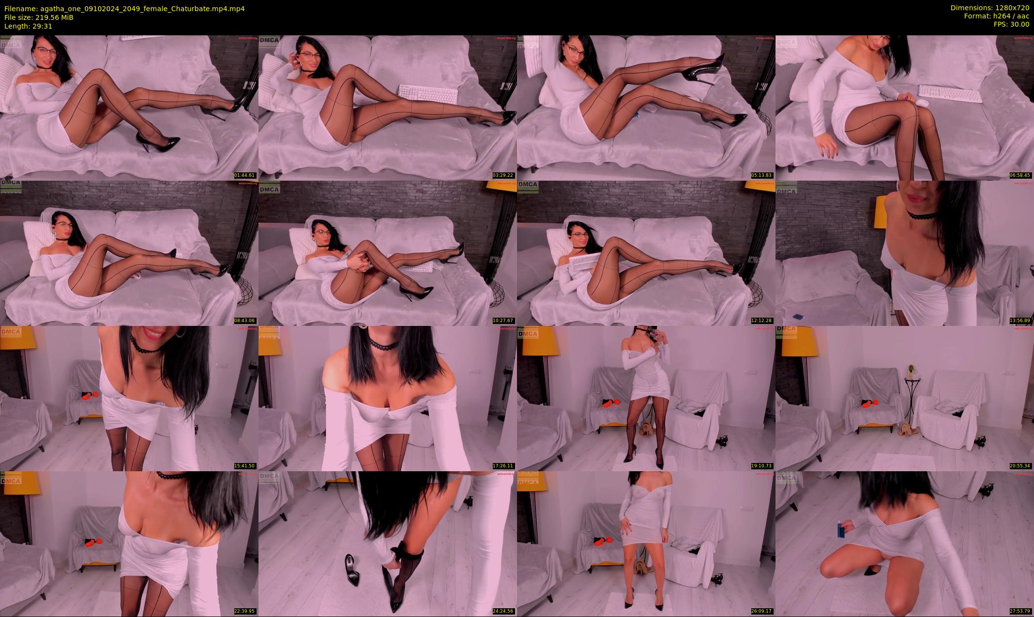 agatha_one — 30 minute Chaturbate female cam show recording, 720p, Oct 9, 2024
