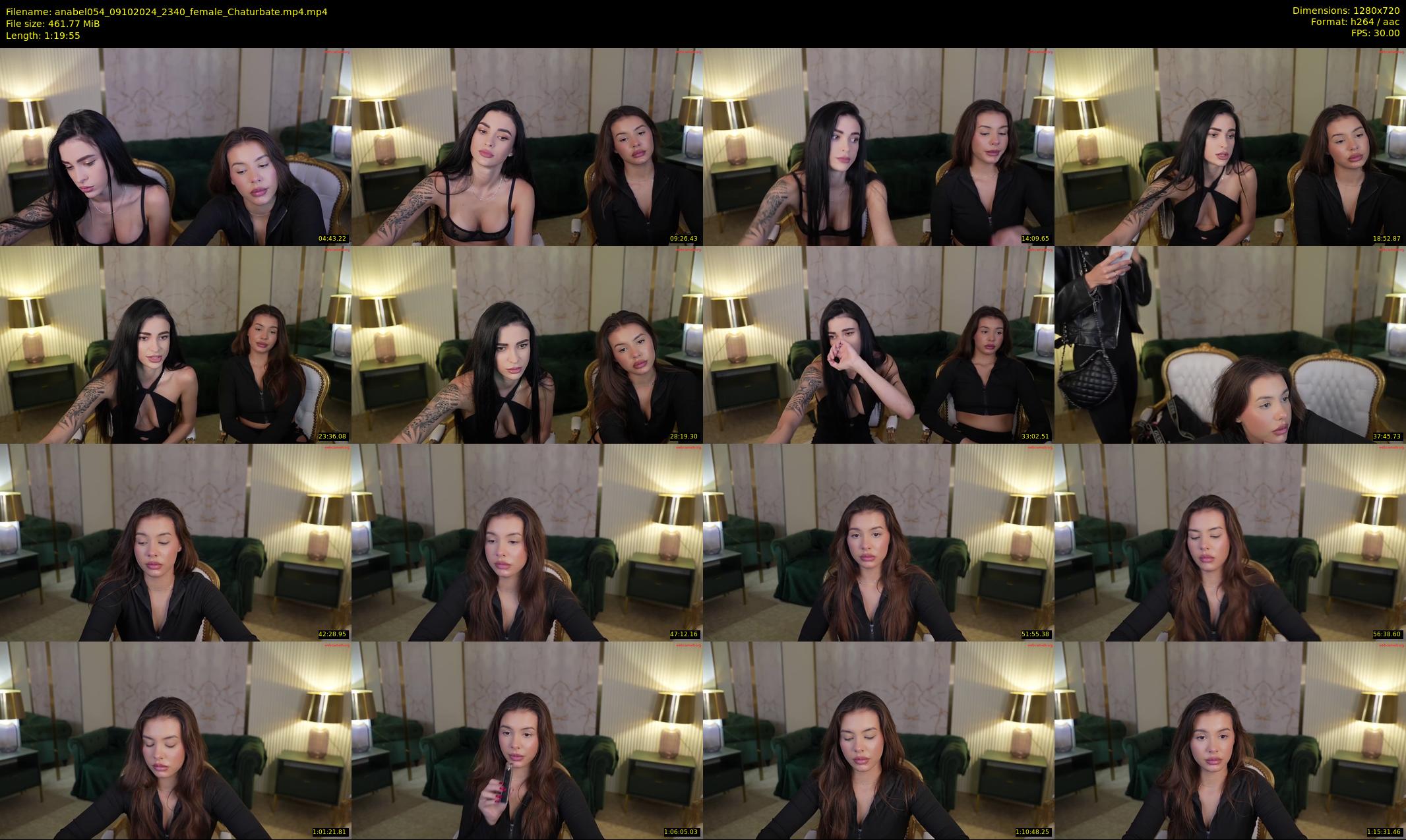 anabel054 — 80 minute Chaturbate female cam show recording, 720p, Oct 9, 2024