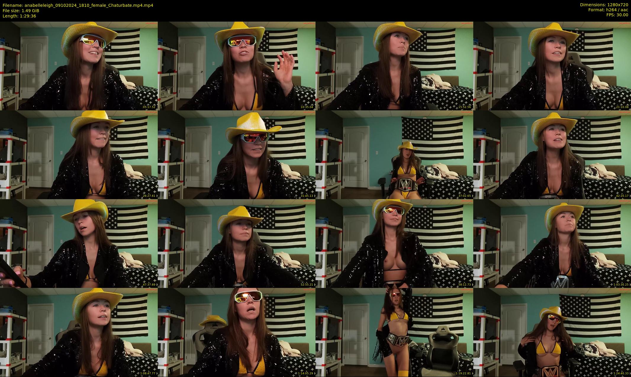 anabelleleigh — 90 minute Chaturbate female cam show recording, 720p, Oct 9, 2024