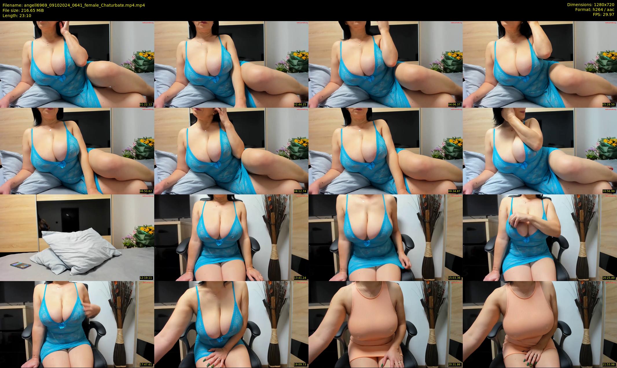 angell6969 — 24 minute Chaturbate female cam show recording, 720p, Oct 9, 2024