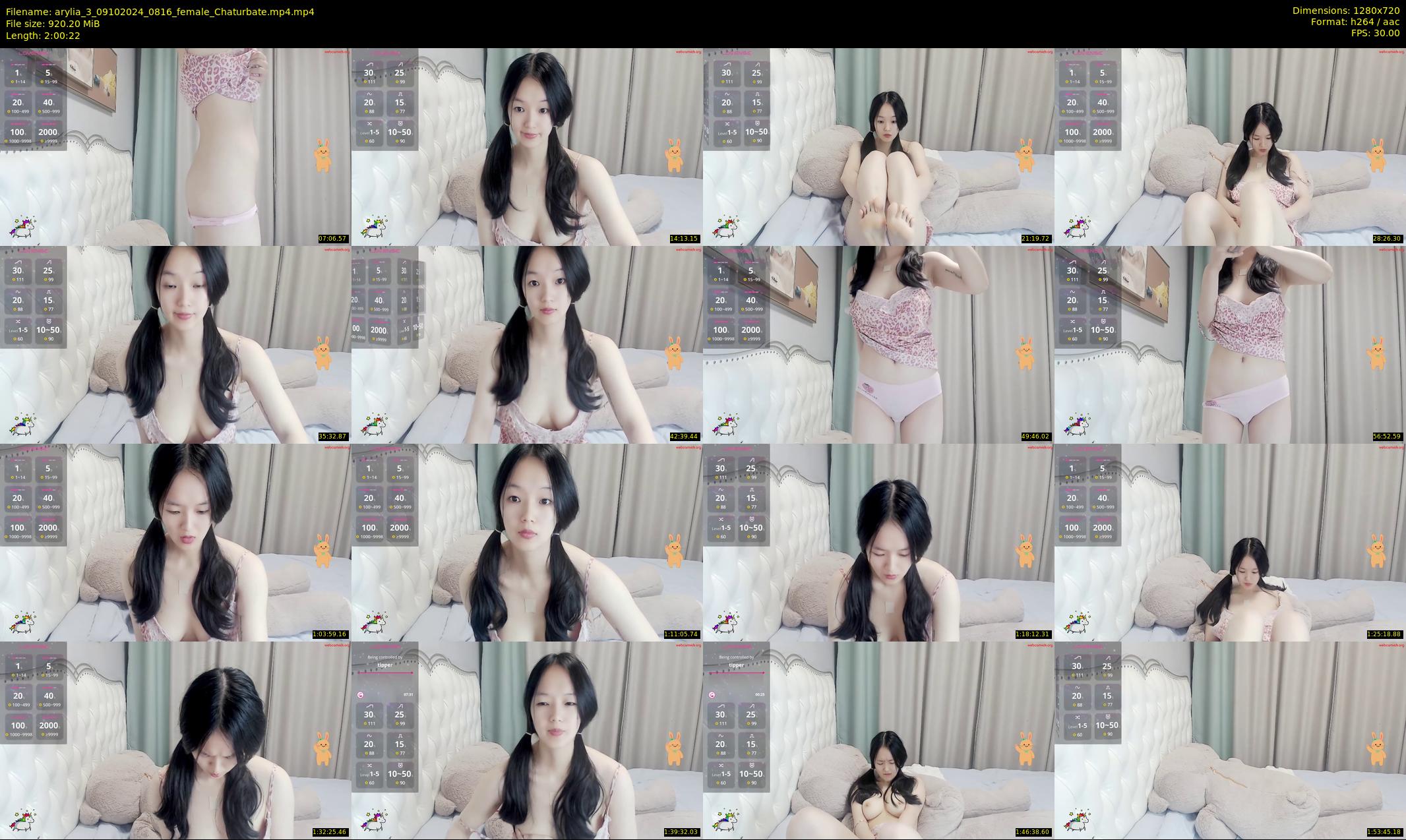 arylia_3 — 121 minute Chaturbate female cam show recording, 720p, Oct 9, 2024