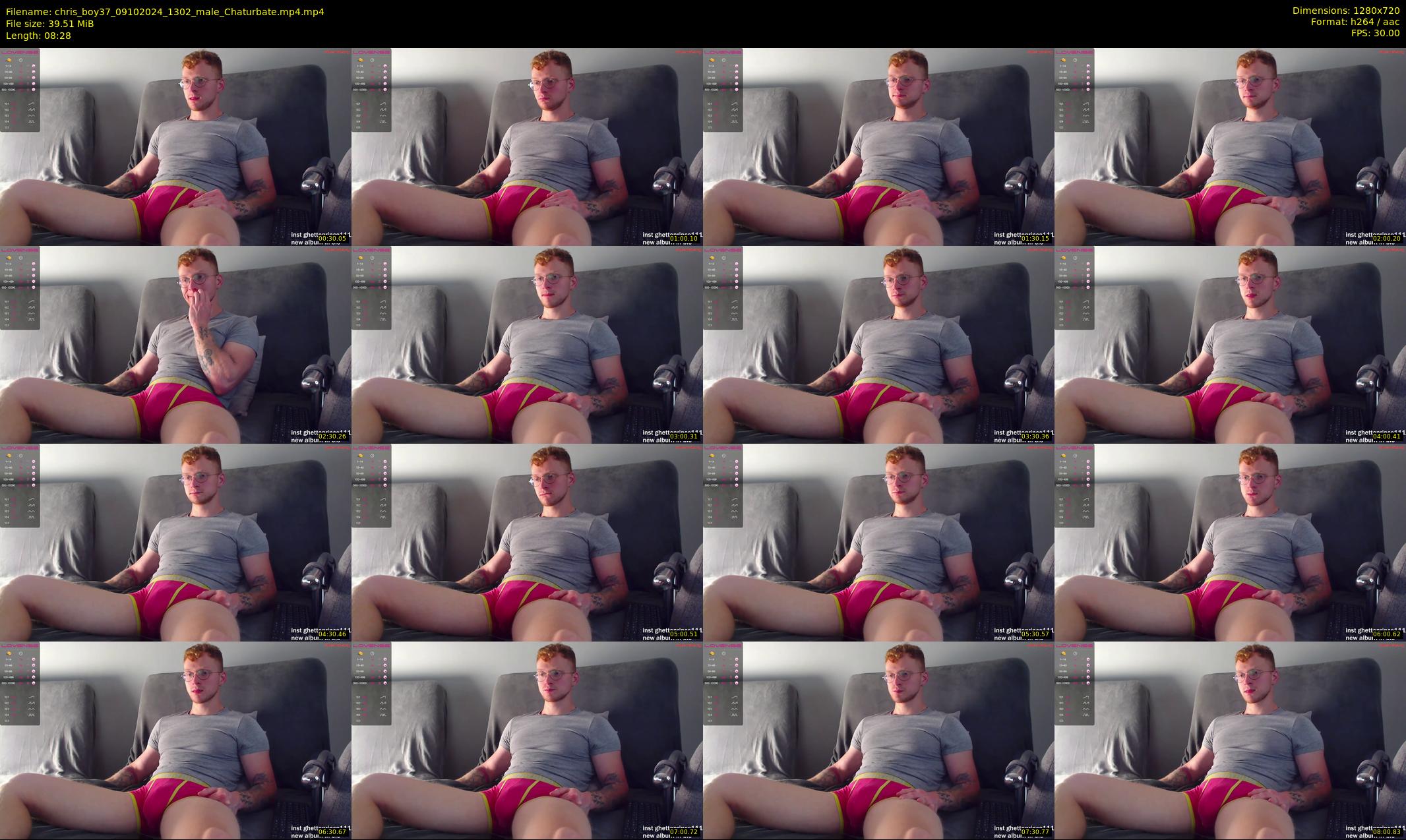 chris_boy37 — 9 minute Chaturbate male cam show recording, 720p, Oct 9, 2024