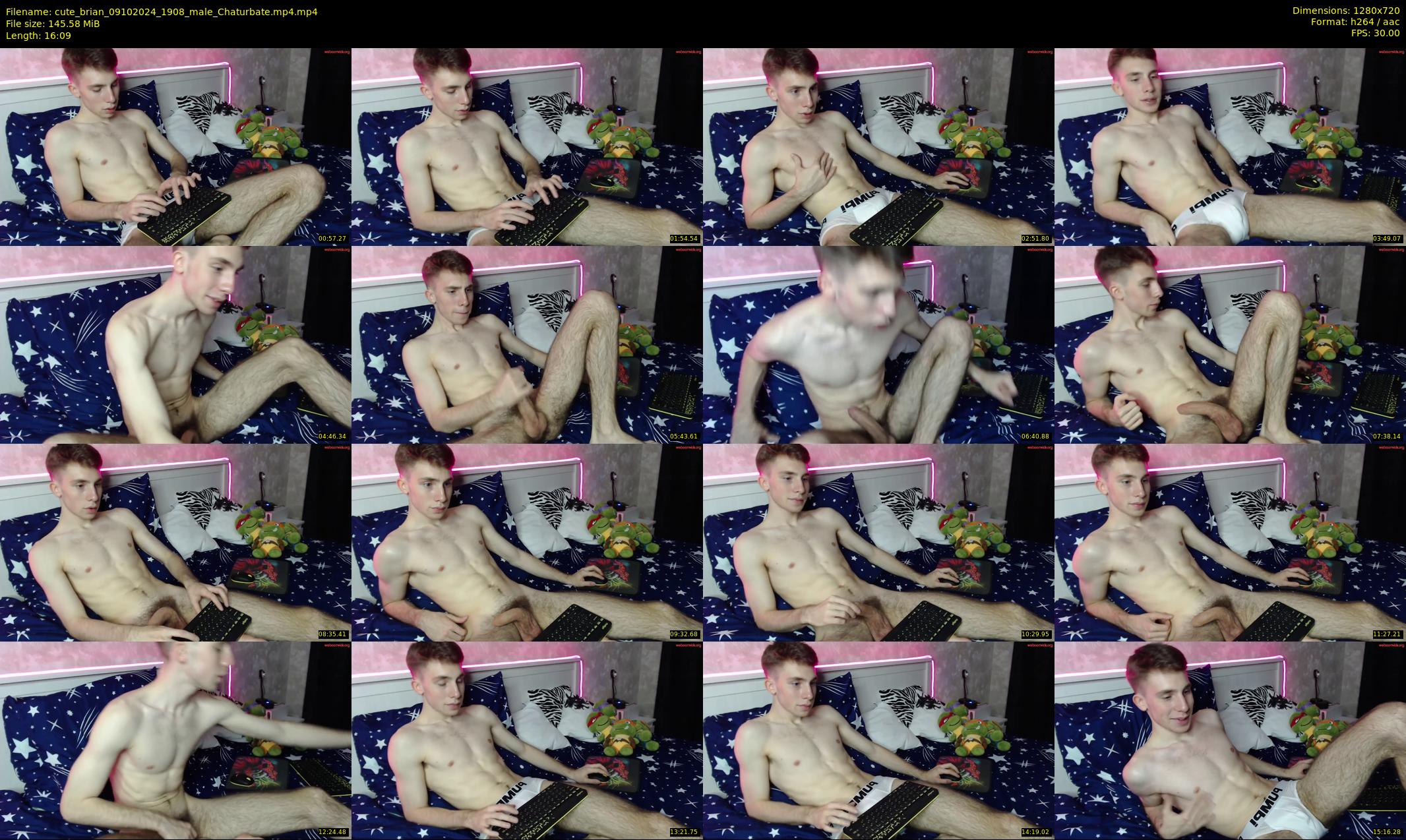cute_brian — 17 minute Chaturbate male cam show recording, 720p, Oct 9, 2024