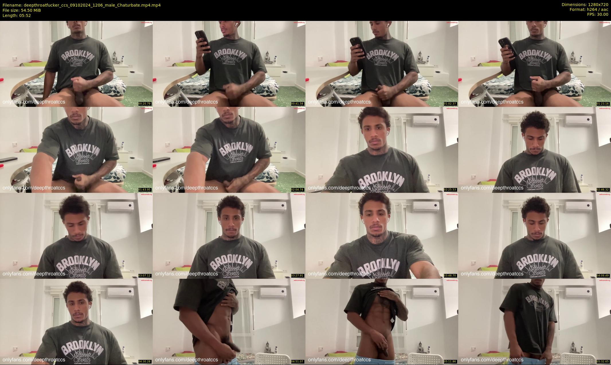 deepthroatfucker_ccs — 6 minute Chaturbate male cam show recording, 720p, Oct 9, 2024