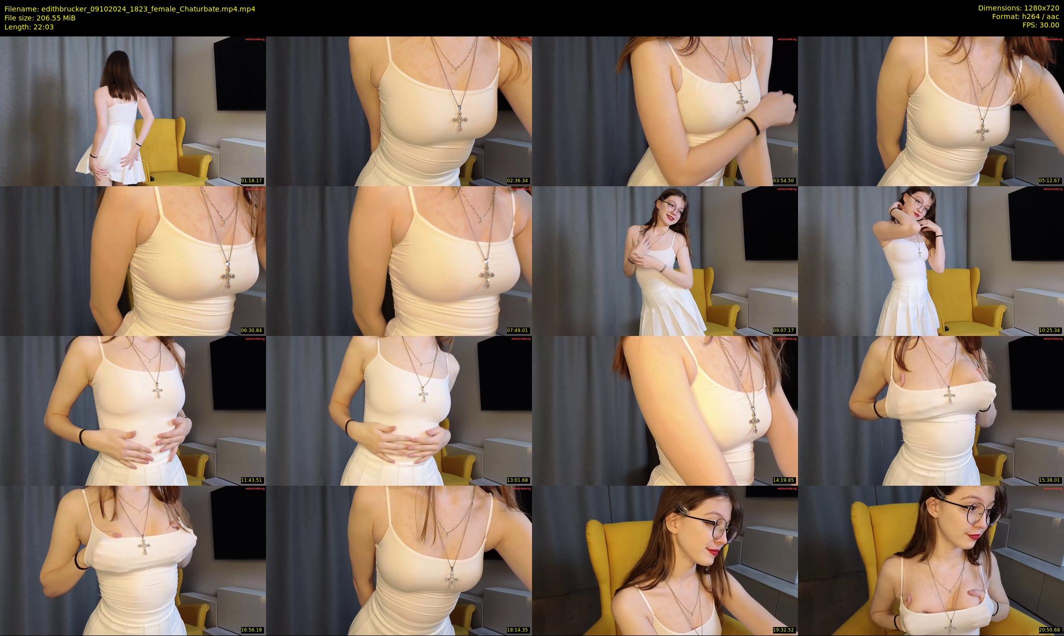 edithbrucker — 23 minute Chaturbate female cam show recording, 720p, Oct 9, 2024