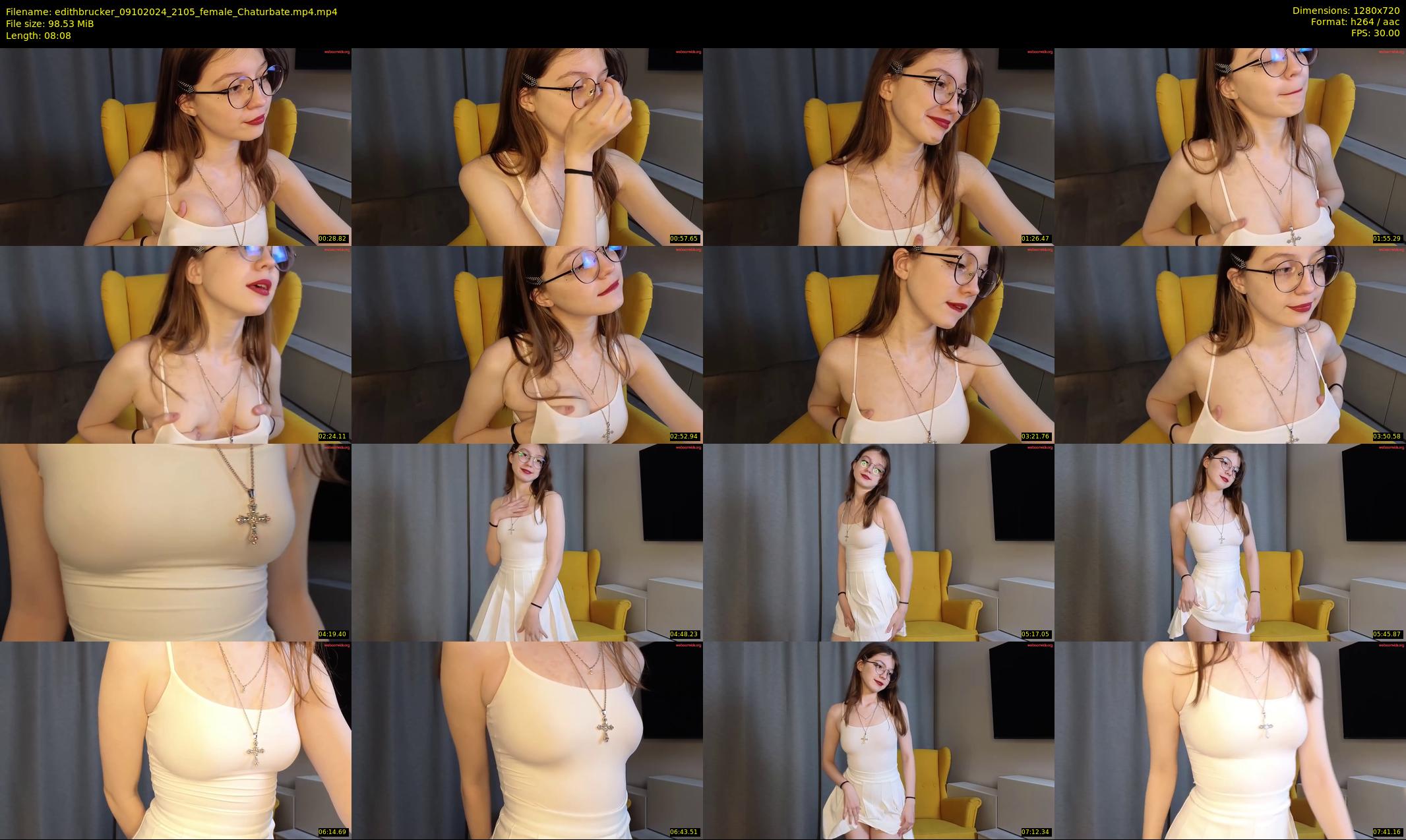 edithbrucker — 9 minute Chaturbate female cam show recording, 720p, Oct 9, 2024