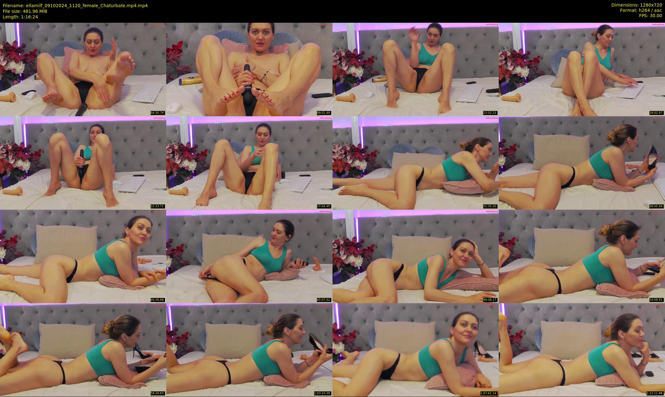 ellamilf — 77 minute Chaturbate female cam show recording, 720p, Oct 9, 2024