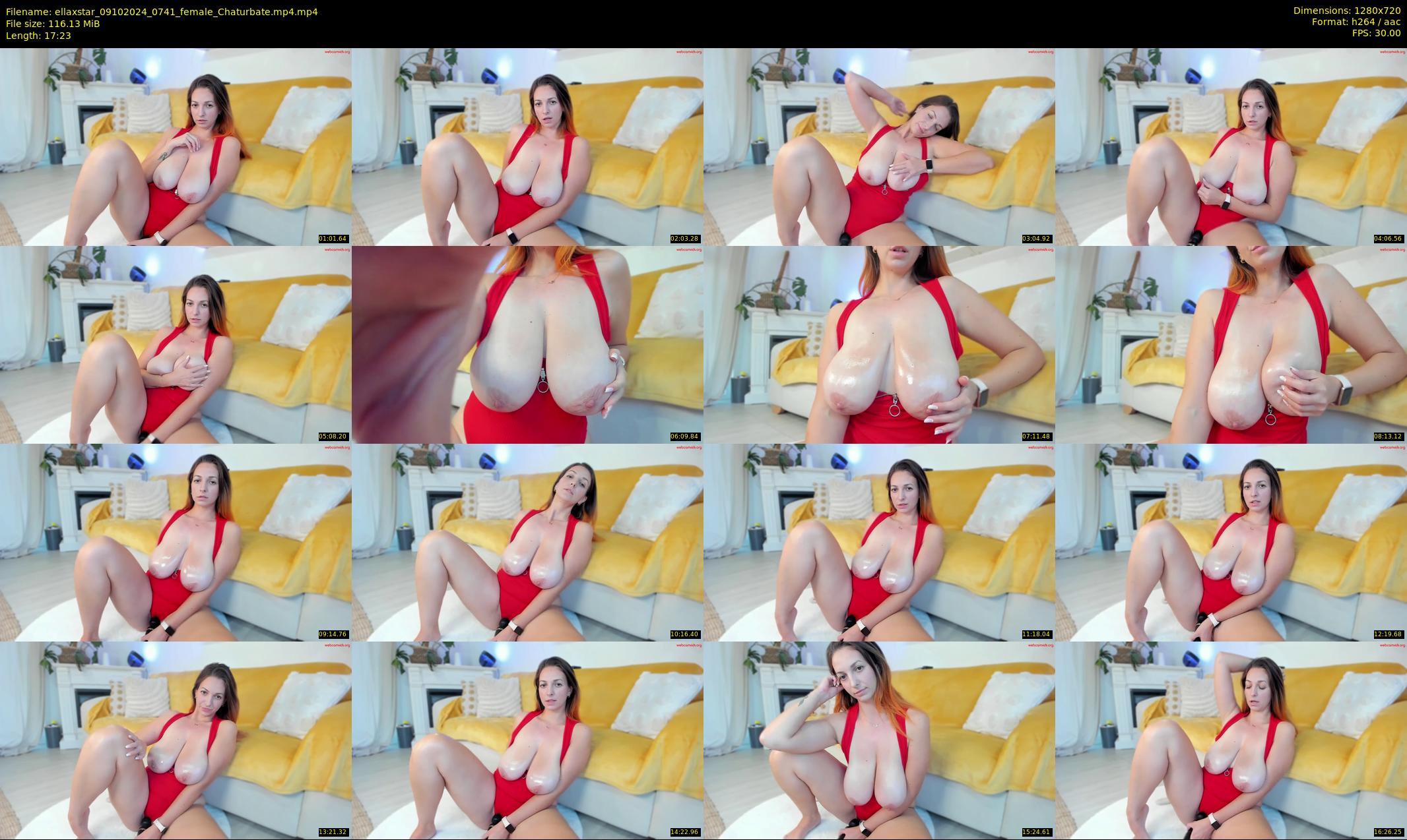 ellaxstar — 18 minute Chaturbate female cam show recording, 720p, Oct 9, 2024