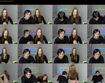 eshcka — 15 minute Chaturbate couple cam show recording, 720p, Oct 9, 2024