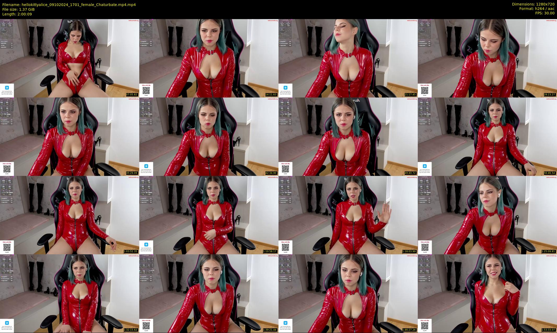 hellokittyalice — 121 minute Chaturbate female cam show recording, 720p, Oct 9, 2024