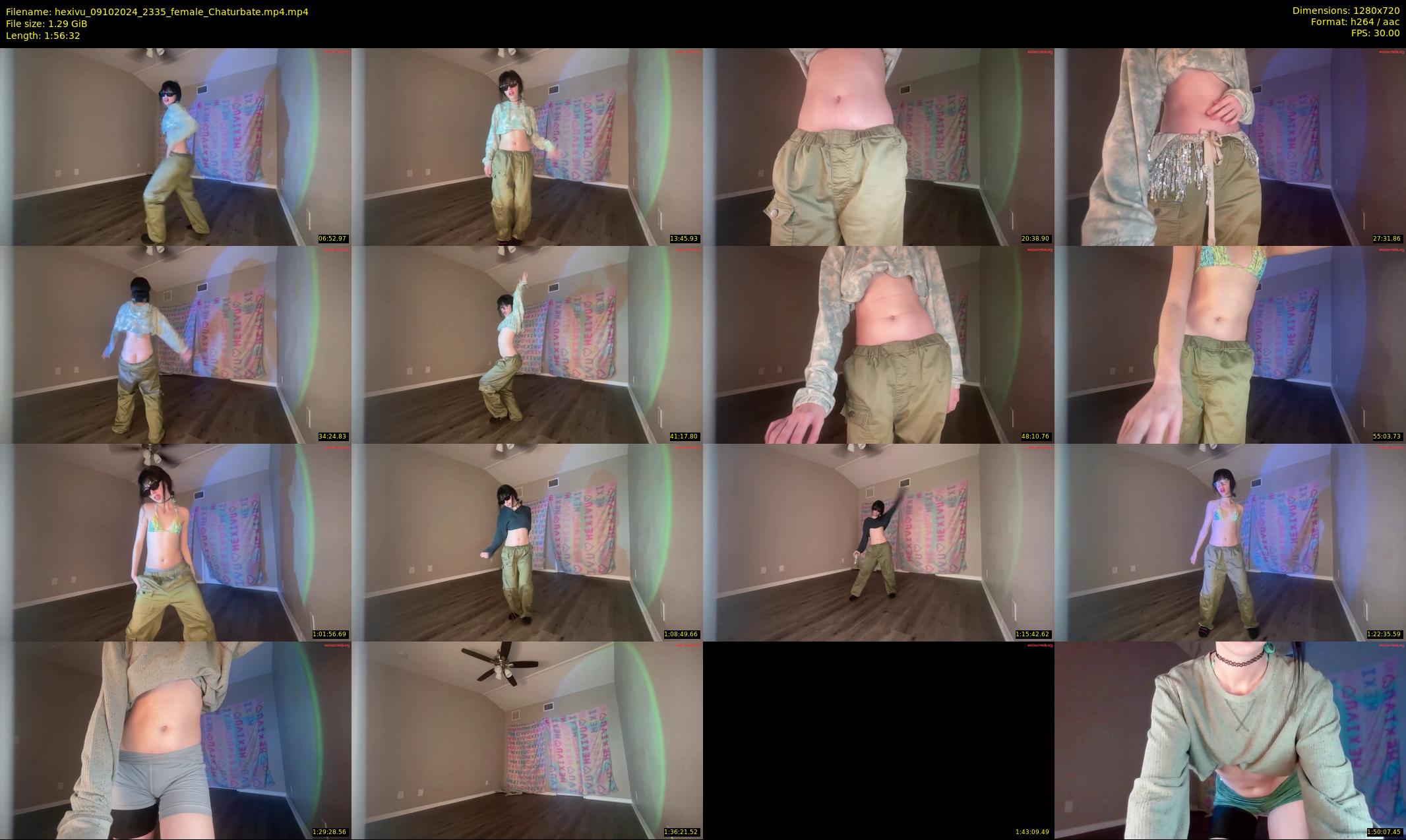 hexivu — 117 minute Chaturbate female cam show recording, 720p, Oct 9, 2024