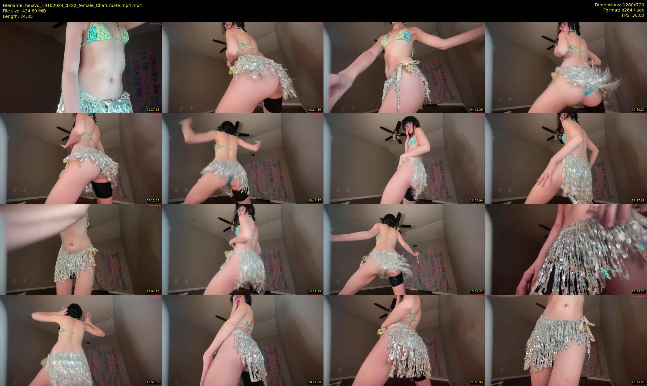 hexivu — 25 minute Chaturbate female cam show recording, 720p, Oct 10, 2024