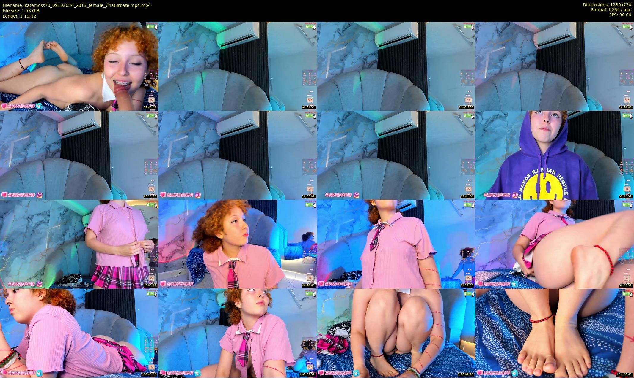 katemoss70 — 80 minute Chaturbate female cam show recording, 720p, Oct 9, 2024