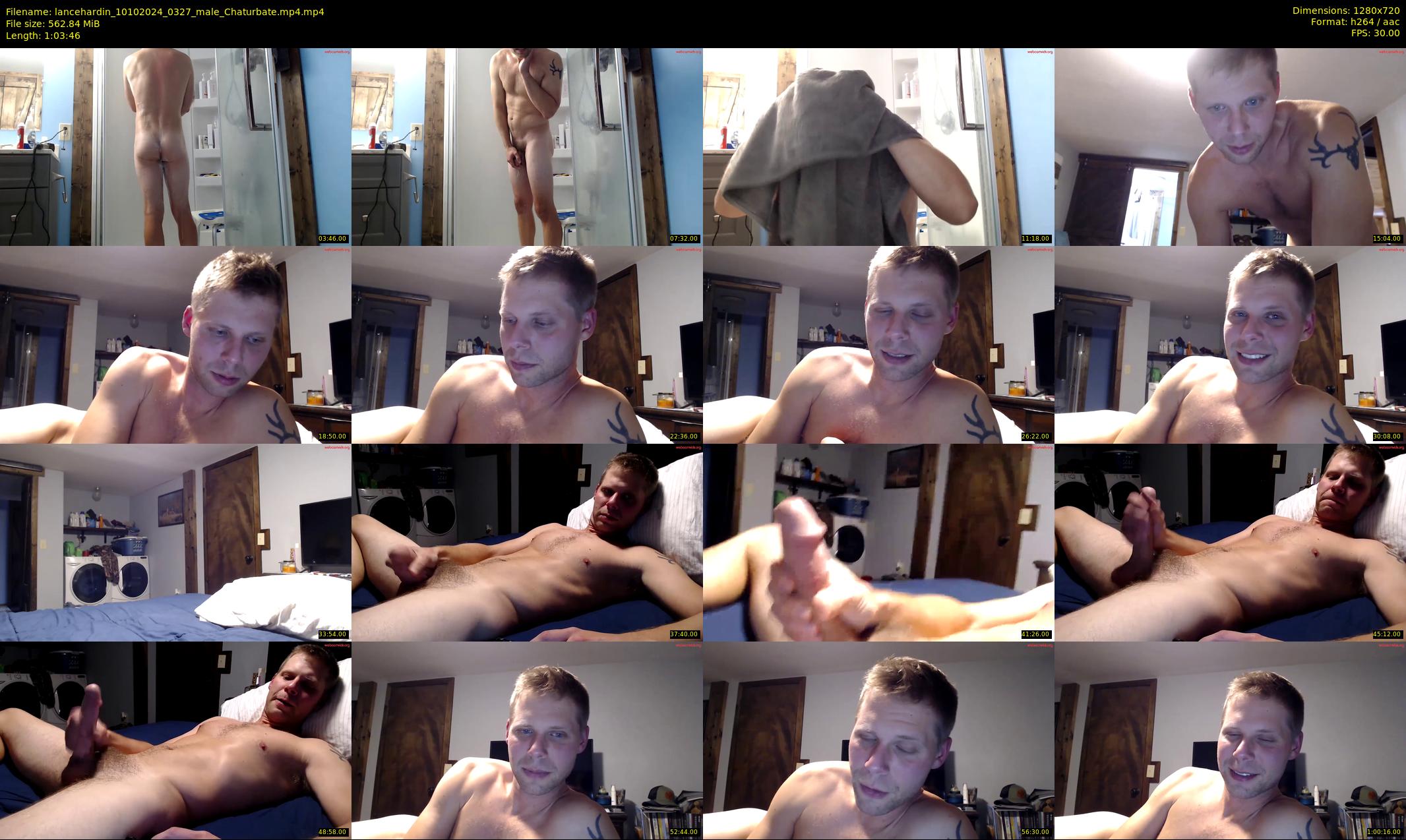 lancehardin — 64 minute Chaturbate male cam show recording, 720p, Oct 10, 2024
