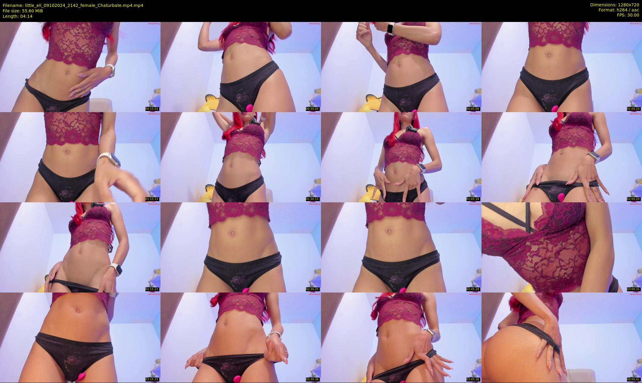 little_eli — 5 minute Chaturbate female cam show recording, 720p, Oct 9, 2024