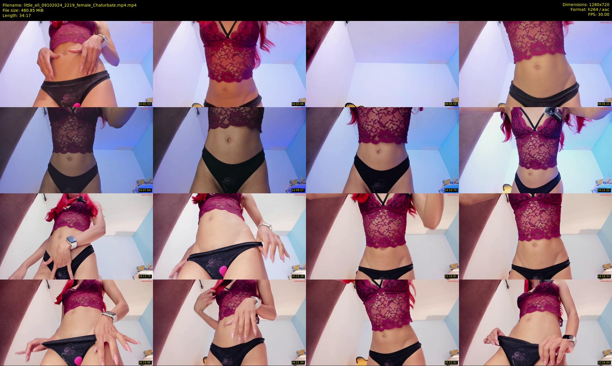 little_eli — 35 minute Chaturbate female cam show recording, 720p, Oct 9, 2024