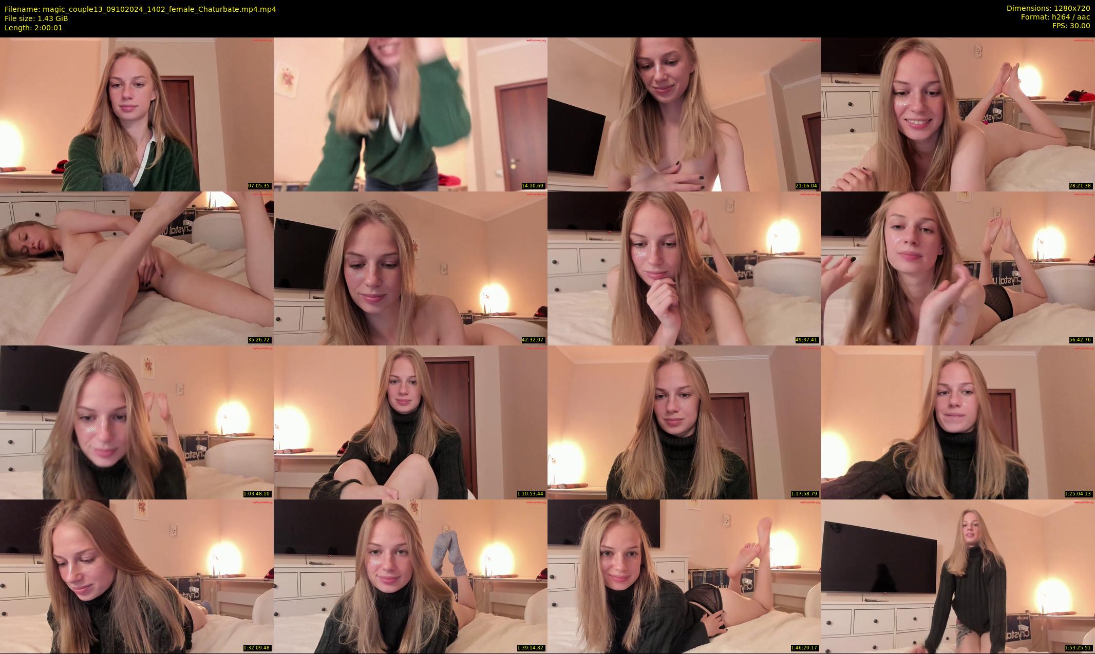 magic_couple13 — 121 minute Chaturbate couple cam show recording, 720p, Oct 9, 2024
