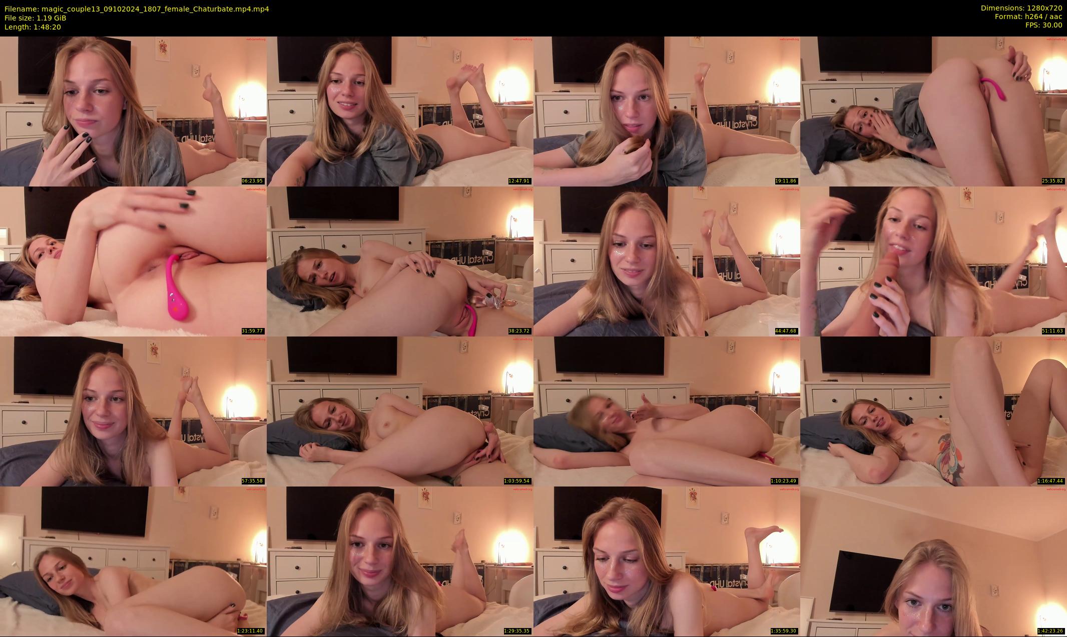 magic_couple13 — 109 minute Chaturbate couple cam show recording, 720p, Oct 9, 2024
