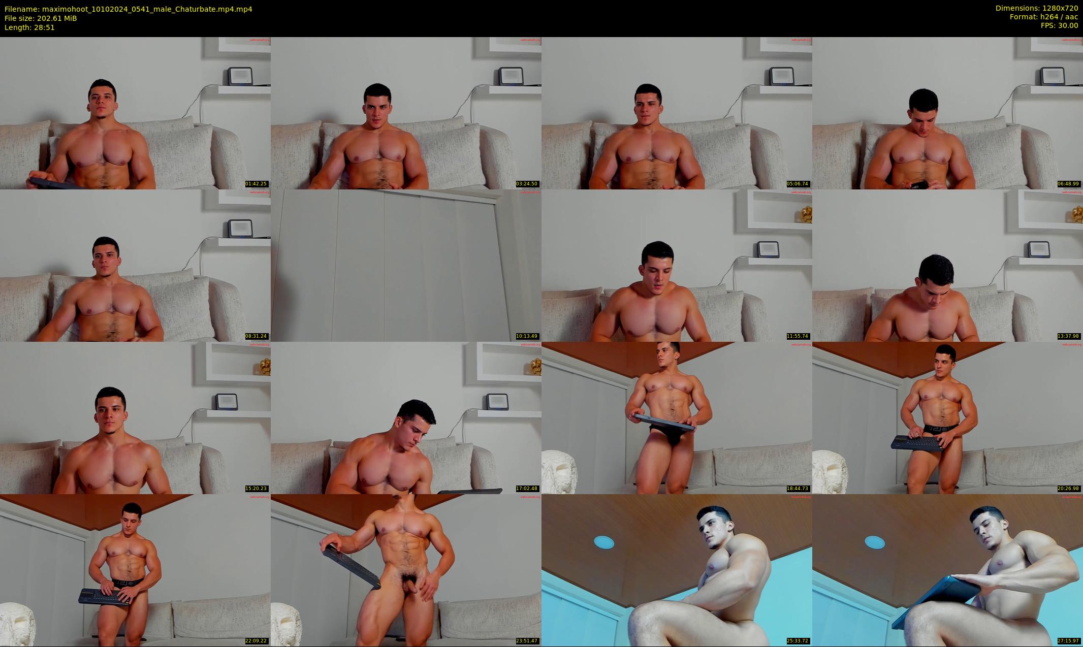 maximohoot — 29 minute Chaturbate male cam show recording, 720p, Oct 10, 2024