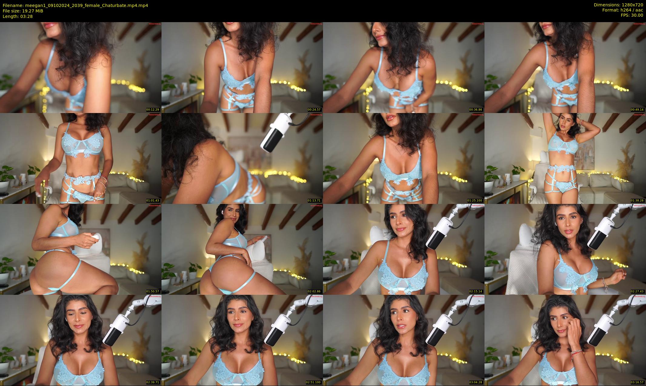 meegan1 — 4 minute Chaturbate female cam show recording, 720p, Oct 9, 2024