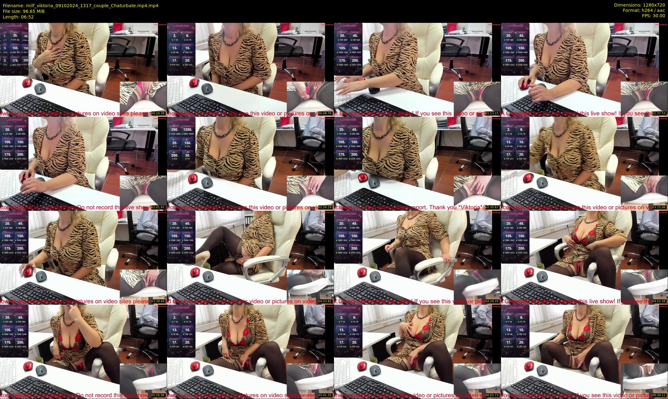 milf_viktoria — 7 minute Chaturbate female cam show recording, 720p, Oct 9, 2024