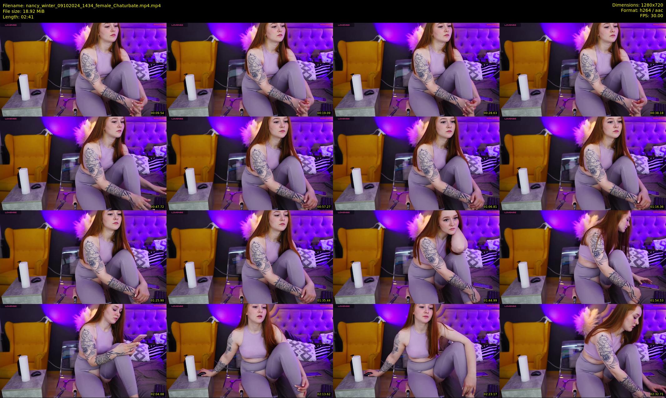 nancy_winter — 3 minute Chaturbate female cam show recording, 720p, Oct 9, 2024