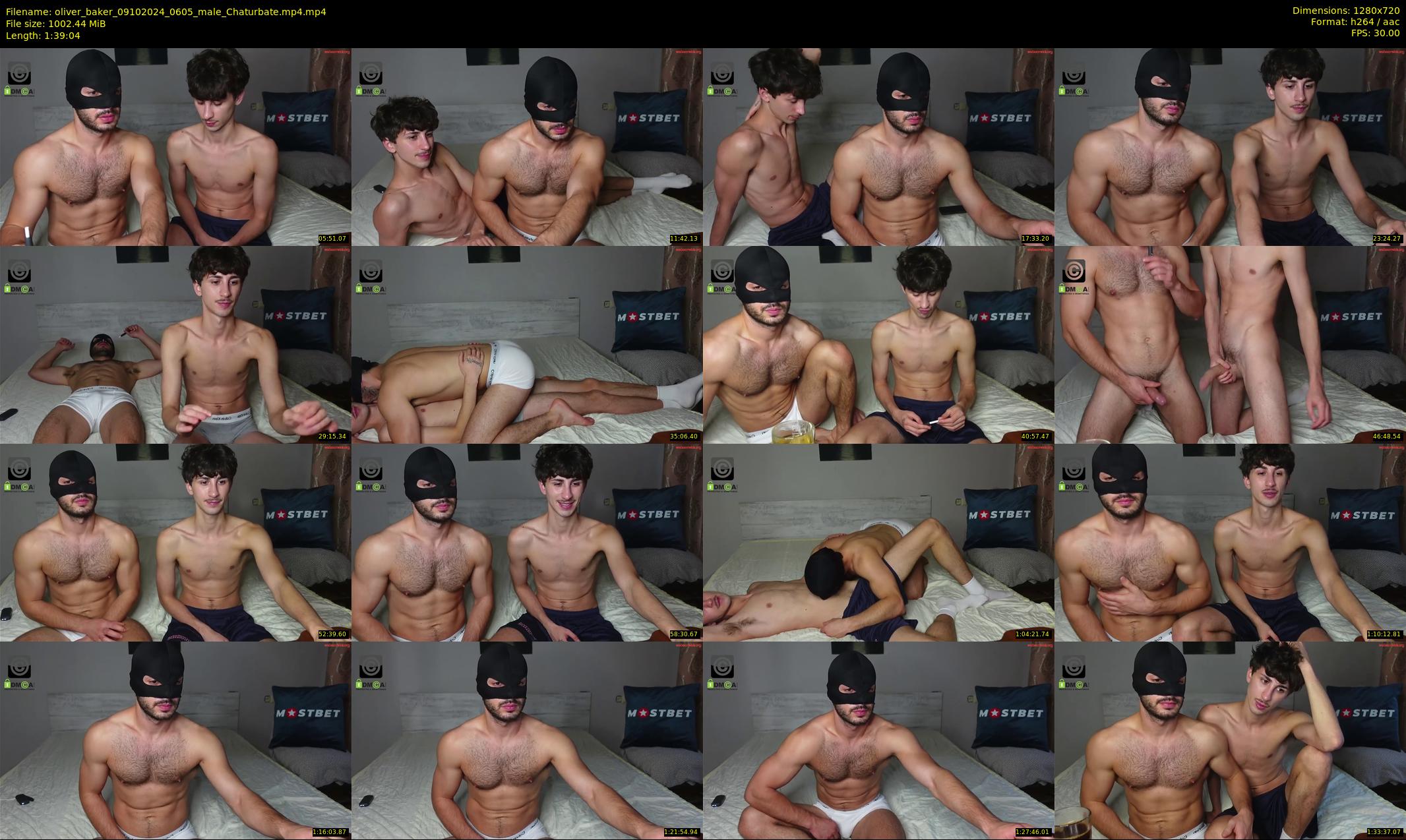 oliver_baker — 100 minute Chaturbate male cam show recording, 720p, Oct 9, 2024