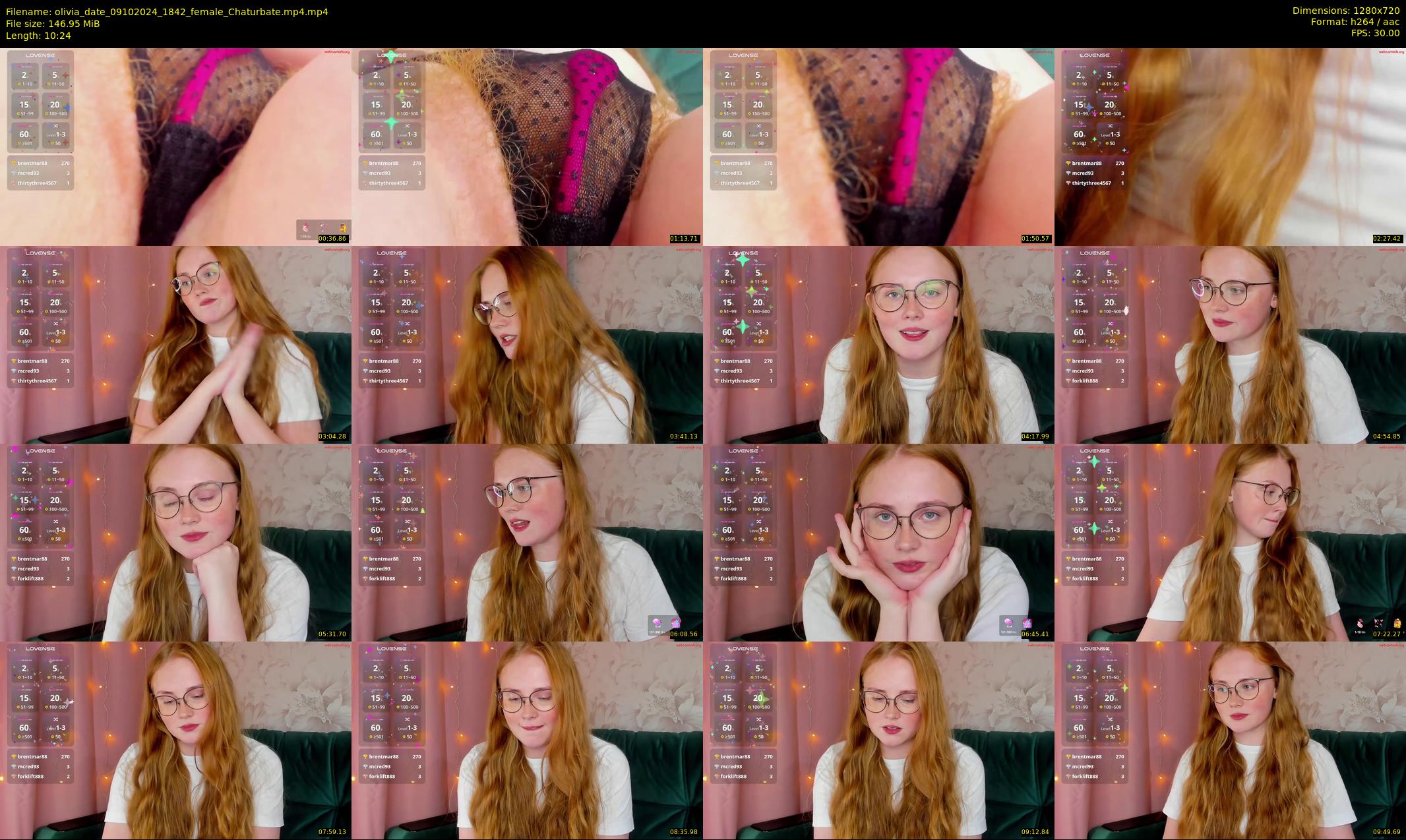 olivia_date — 11 minute Chaturbate female cam show recording, 720p, Oct 9, 2024