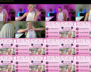 oliviaowens — 8 minute Chaturbate female cam show recording, 720p, Oct 9, 2024