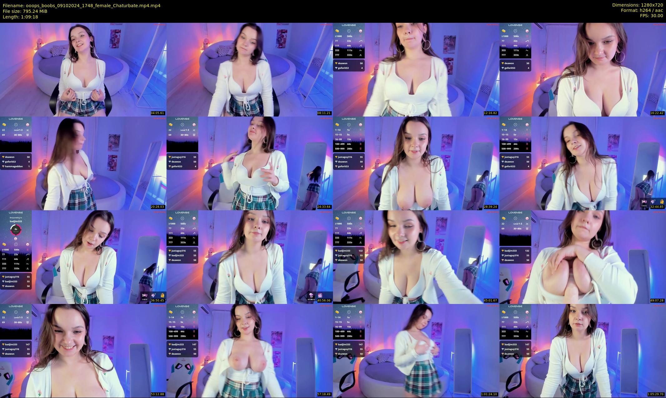 ooops_boobs — 70 minute Chaturbate female cam show recording, 720p, Oct 9, 2024