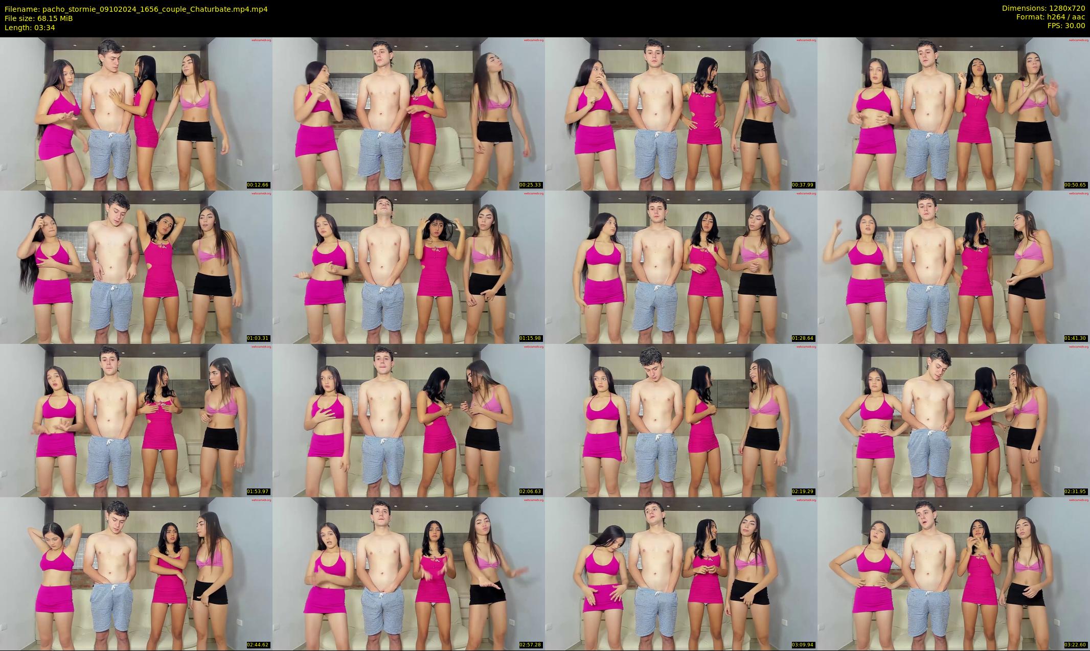 pacho_stormie — 4 minute Chaturbate couple cam show recording, 720p, Oct 9, 2024