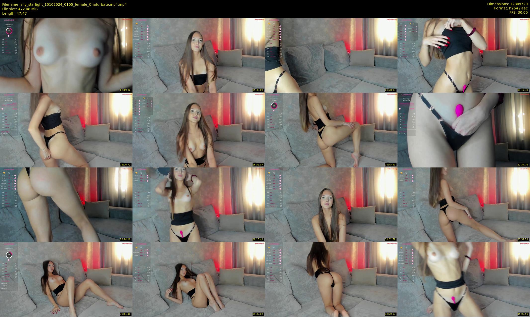shy_starlight — 48 minute Chaturbate female cam show recording, 720p, Oct 10, 2024