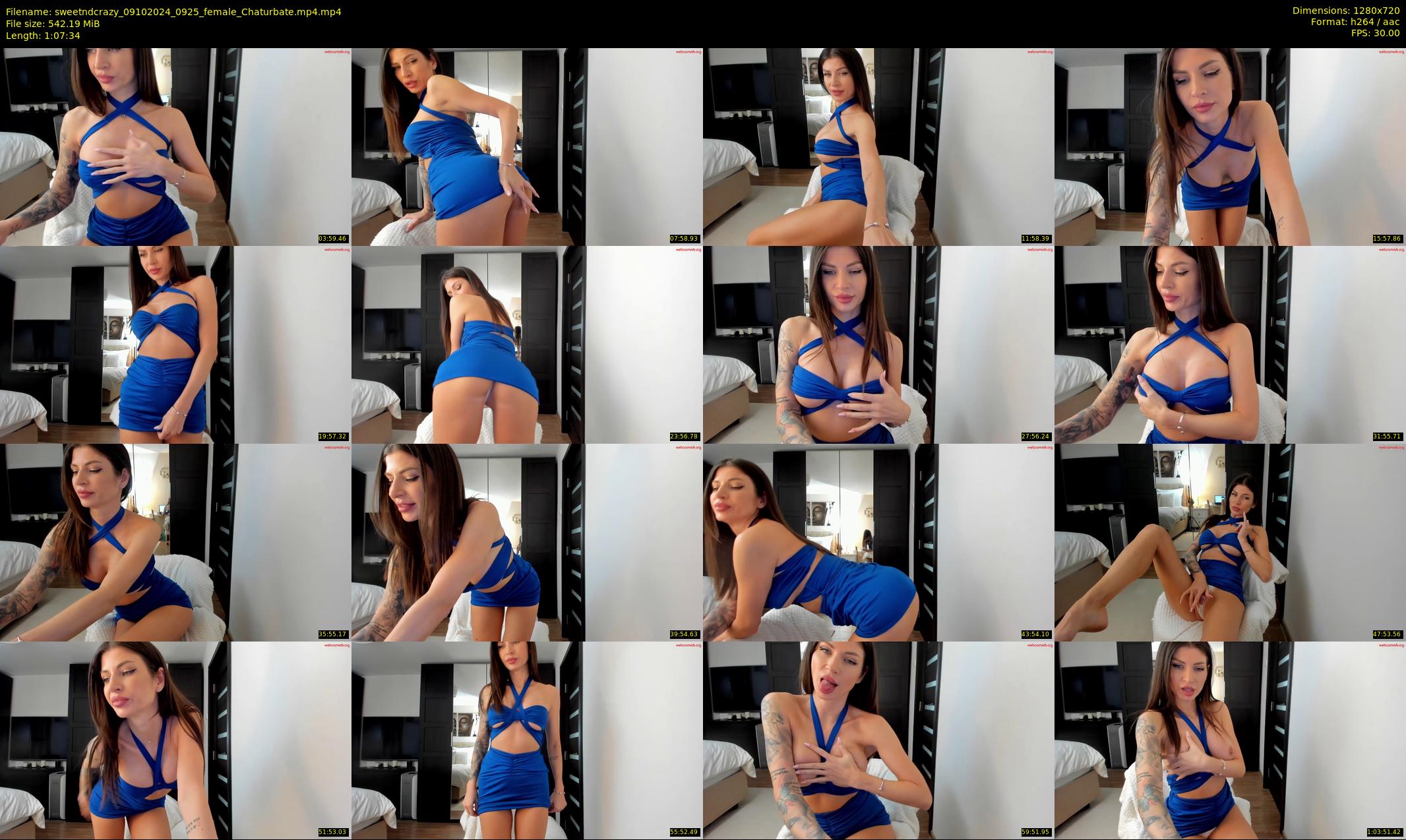 sweetndcrazy — 68 minute Chaturbate female cam show recording, 720p, Oct 9, 2024