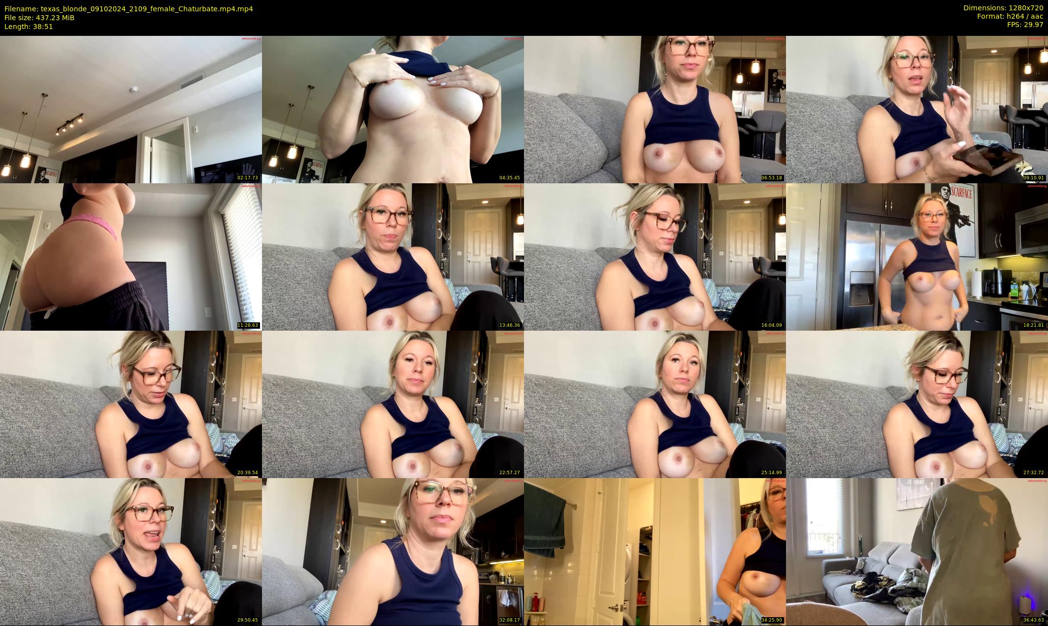 texas_blonde — 39 minute Chaturbate female cam show recording, 720p, Oct 9, 2024