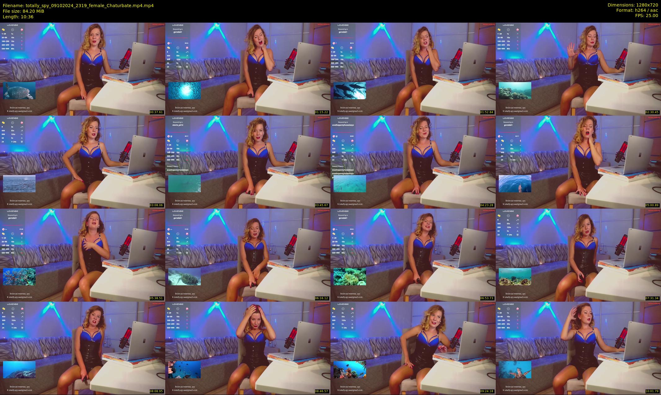 totally_spy — 11 minute Chaturbate female cam show recording, 720p, Oct 9, 2024